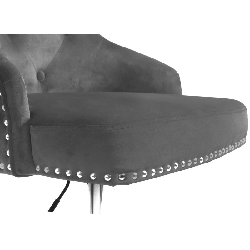 Mercer41 Bocana Swivel Adjustable Height Bar Stool & Reviews Wayfair